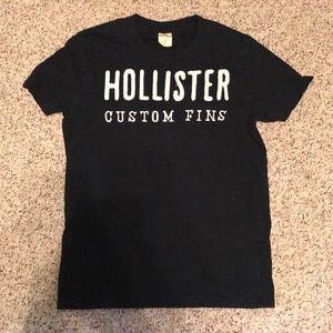 Navy Blue Hollister T-Shirt / Mens Small
